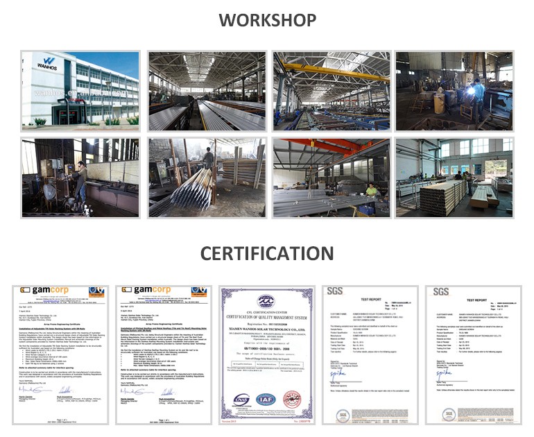 Solar Panel Rail Clamps Factory Show