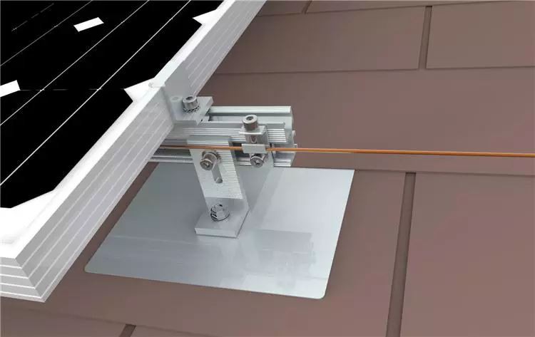Asphalt Shingles roof solar mounting solution