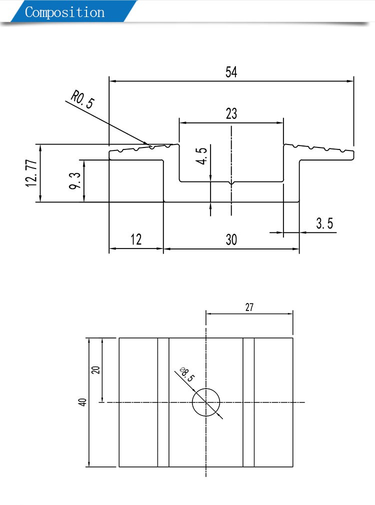 parameter of mid end clamp