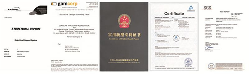 Certificate of electrical earth clip Certificate of electrical earth clip