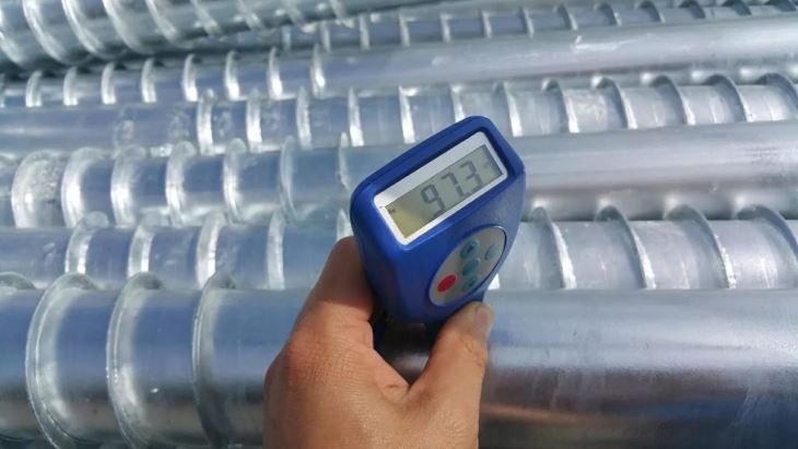 Galvanized Ground Screw Pile For Solar Panel Mounting Bracket Solar Mounting Components