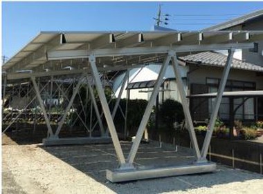 Hliníkový montážny systém solárneho automobilu