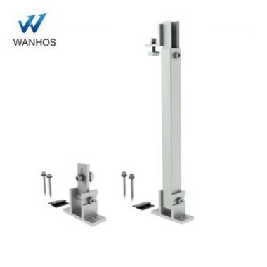 Strešné solárne montážne konzoly Nastaviteľné hliníkové nohy