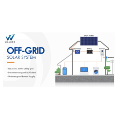 5KW kompletný energetický systém solárnych panelov