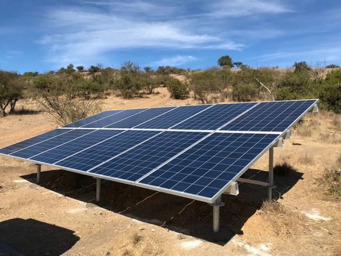 Solar Ground Mounting Aluminum Structure