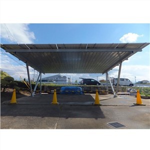 Carport rám pre solárne panely